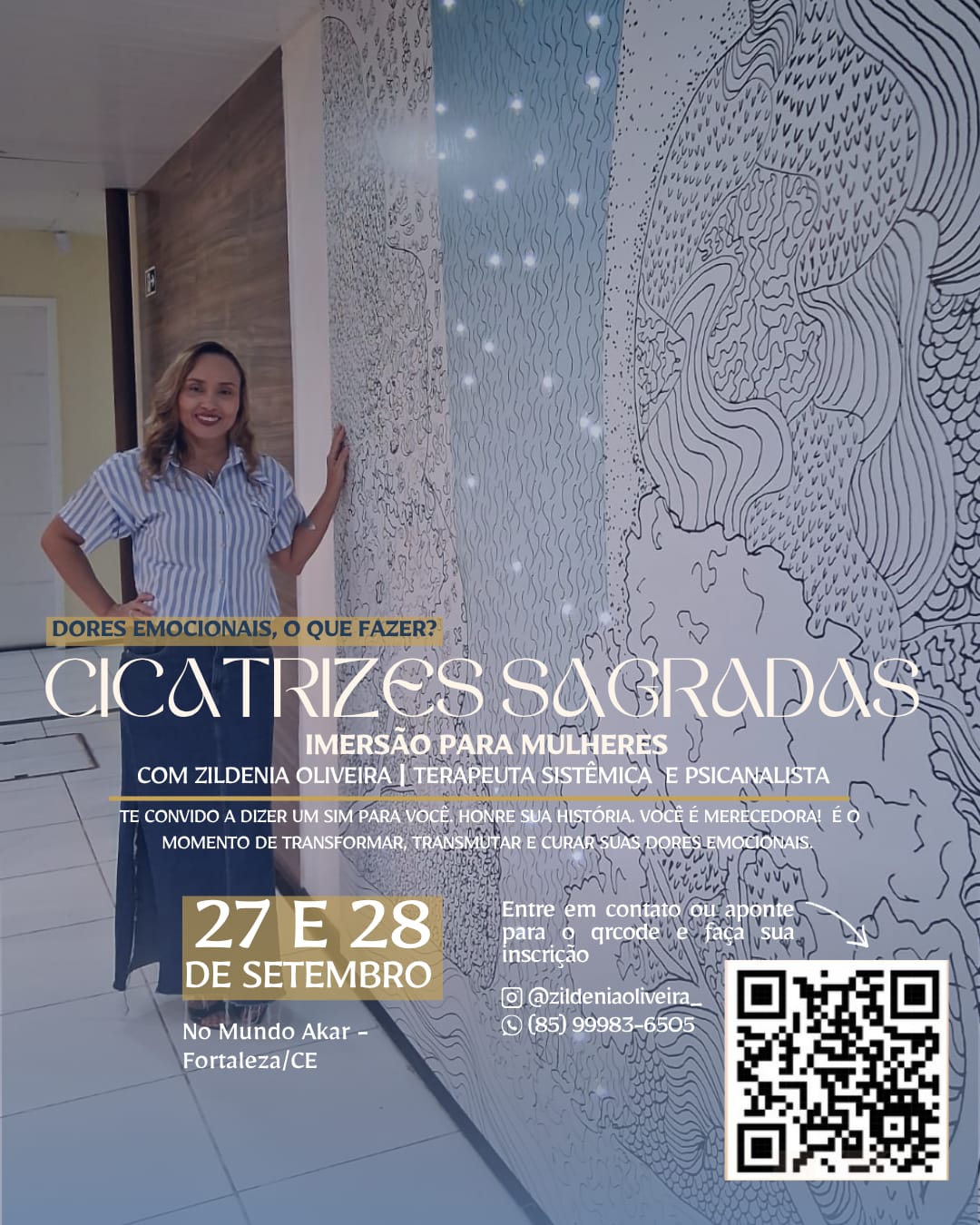 Convite Evento Cicatrizes Sagradas
